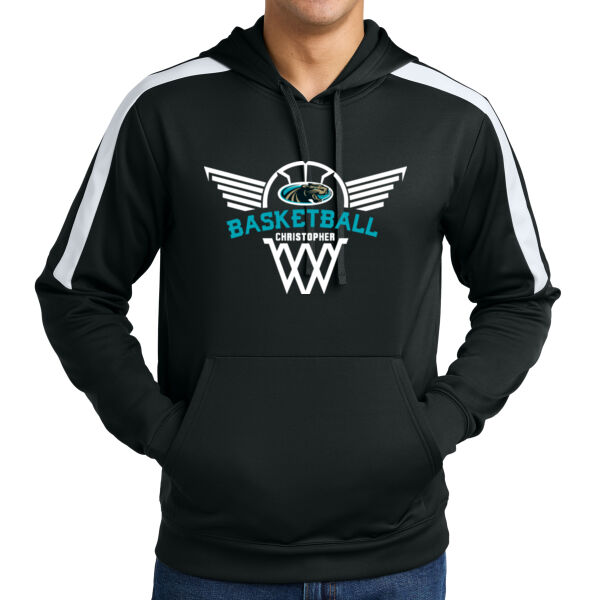Christopher Girls Basketball Sport Wick Fleece United Pullover Hoodie Thumbnail