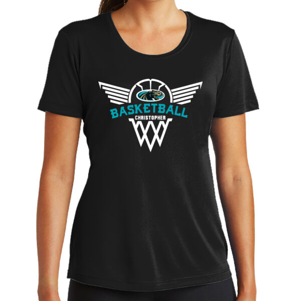 Christopher Girls Basketball Ladies PosiCharge Competitor Tee Thumbnail