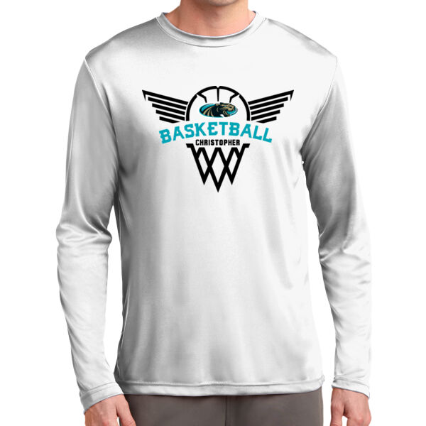 Christopher Girls Basketball Long Sleeve PosiCharge Competitor Tee Thumbnail