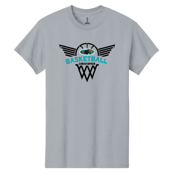 Christopher Girls Basketball Heavy Cotton 100% Cotton T Shirt Thumbnail