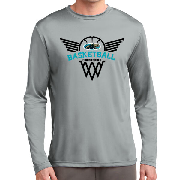 Christopher Girls Basketball Long Sleeve PosiCharge Competitor Tee Thumbnail