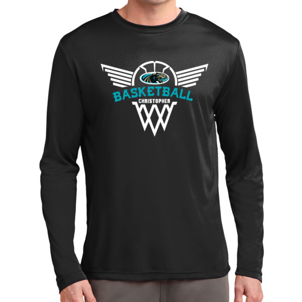 Christopher Girls Basketball Long Sleeve PosiCharge Competitor Tee Thumbnail