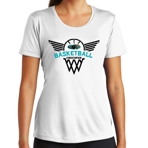 Christopher Girls Basketball Ladies PosiCharge Competitor Tee Thumbnail