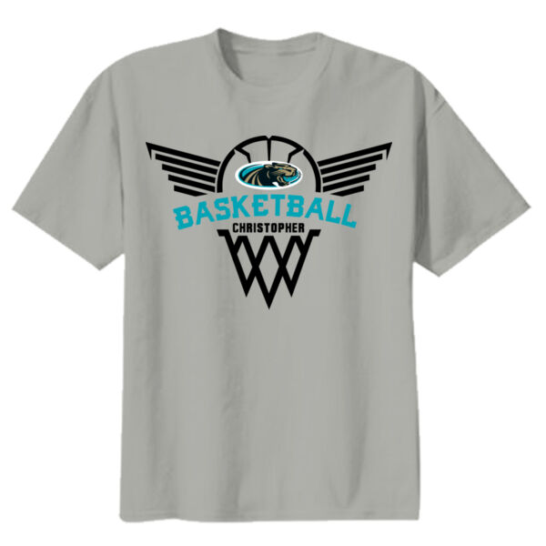 Christopher Girls Basketball Youth Heavy Cotton 100% Cotton T Shirt Thumbnail